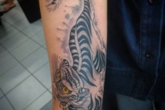 Tiger Cat Tattoo