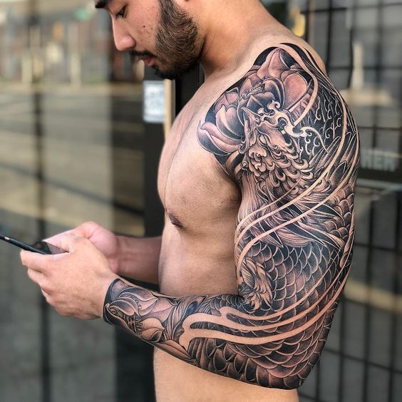 Japanese Samurai full sleeve tattoo by our senior artist Dado Get yours  now  Artist Dado David WE TATTOO ART Strictly by  Instagram