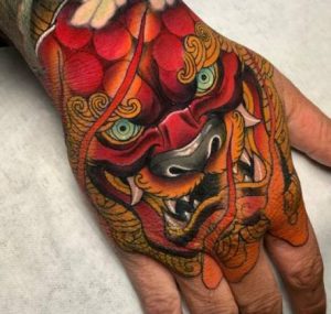 Dragon Hand Tattoo