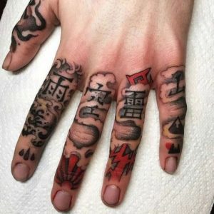 Japanese Hand Tattoo