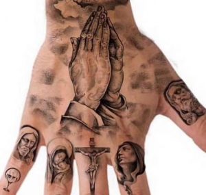 Praying Hand Tattoo