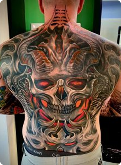 Coloured Tattoo